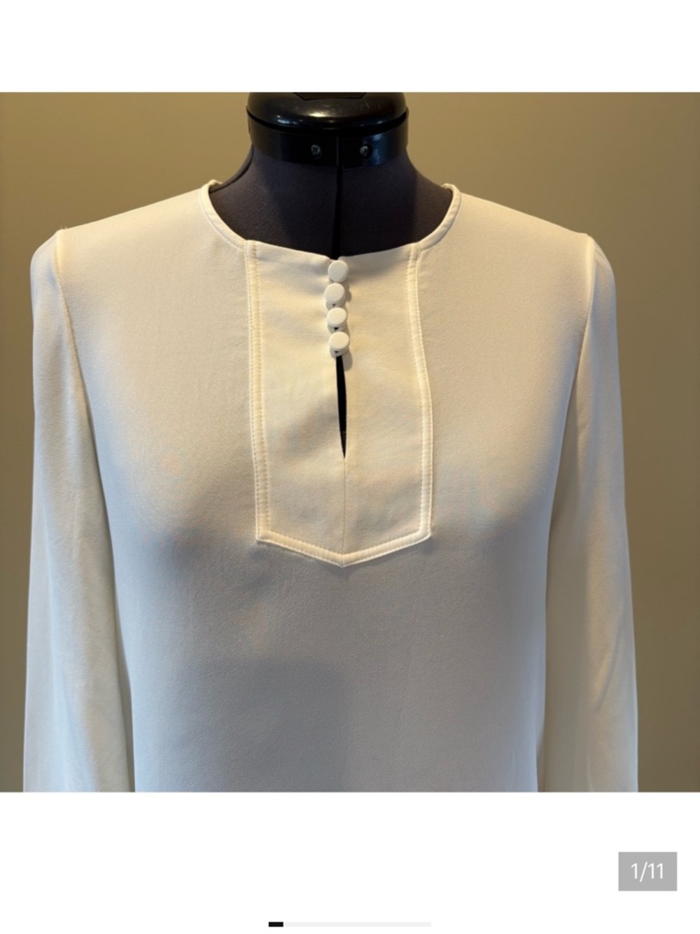 Lafayette 148 New York silk blouse